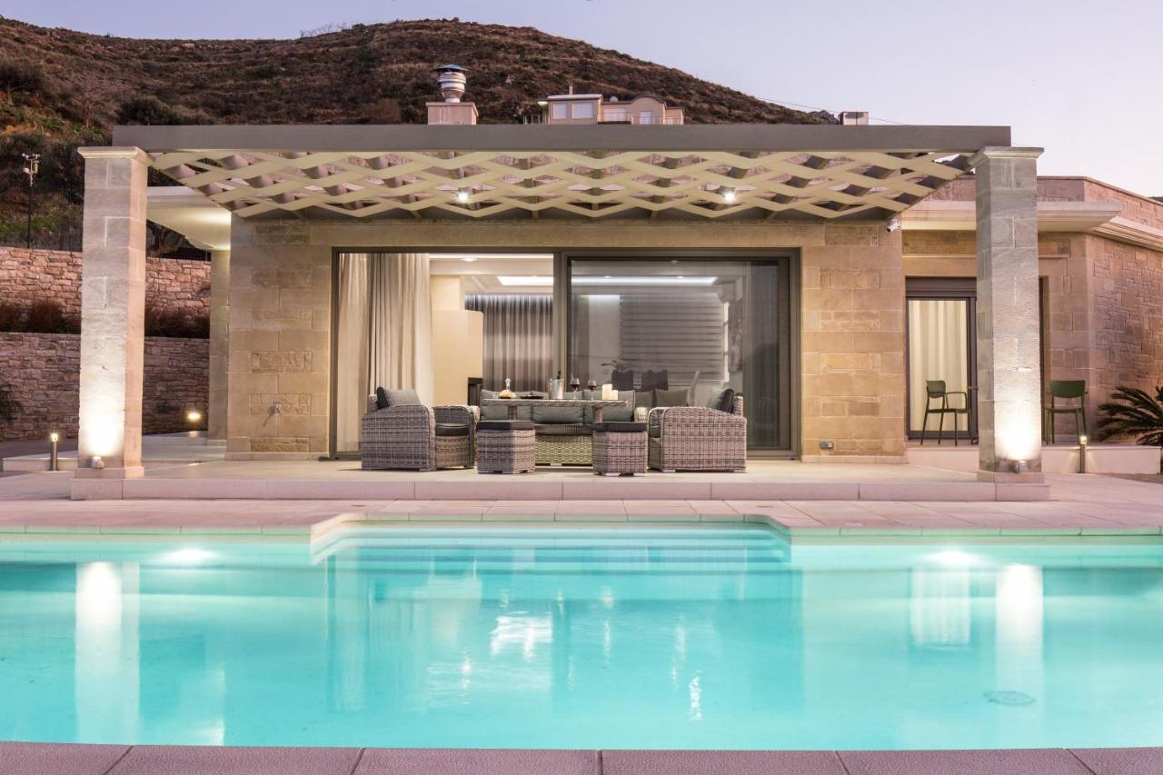 Larimar Luxury Sea View Villa キサモス エクステリア 写真