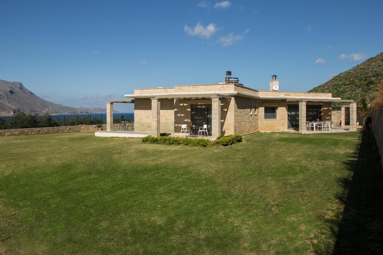 Larimar Luxury Sea View Villa キサモス エクステリア 写真