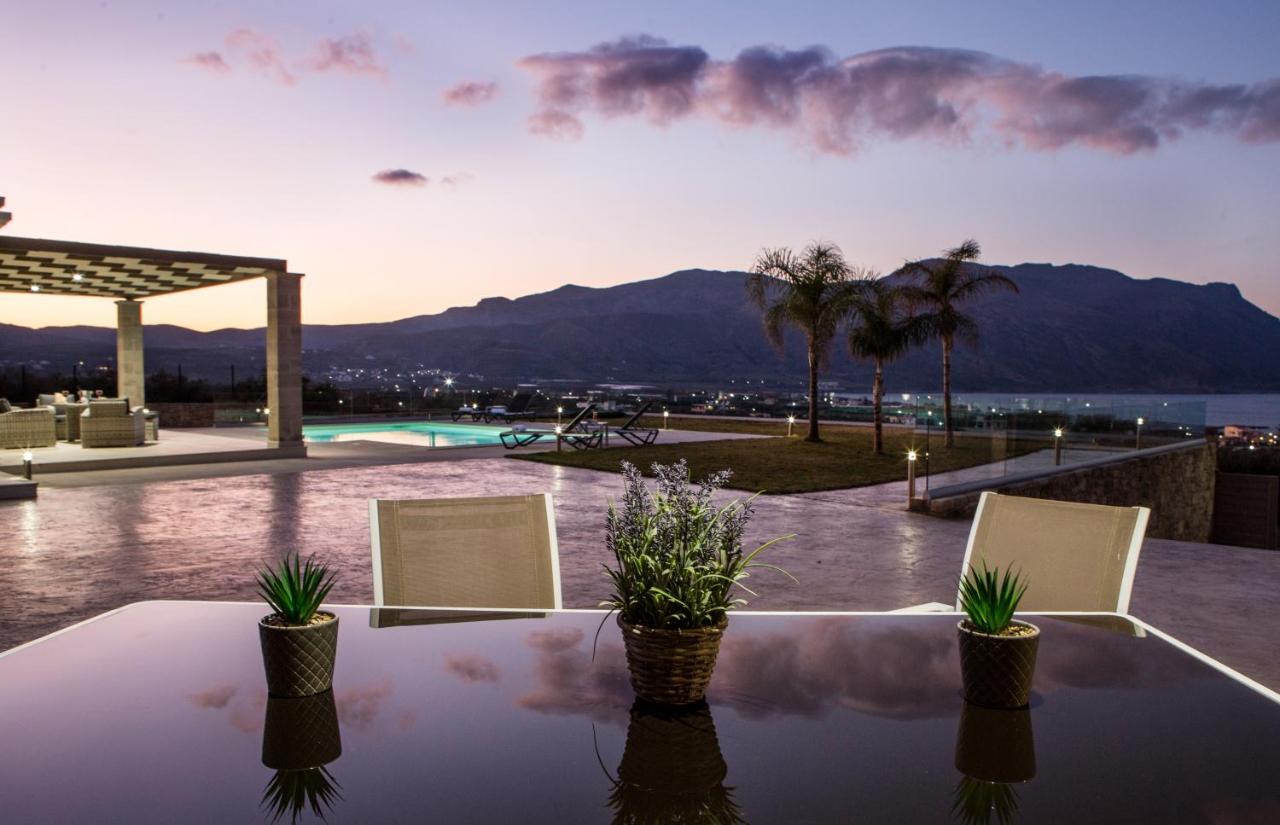 Larimar Luxury Sea View Villa キサモス エクステリア 写真