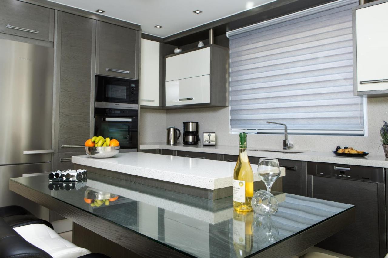 Larimar Luxury Sea View Villa キサモス エクステリア 写真