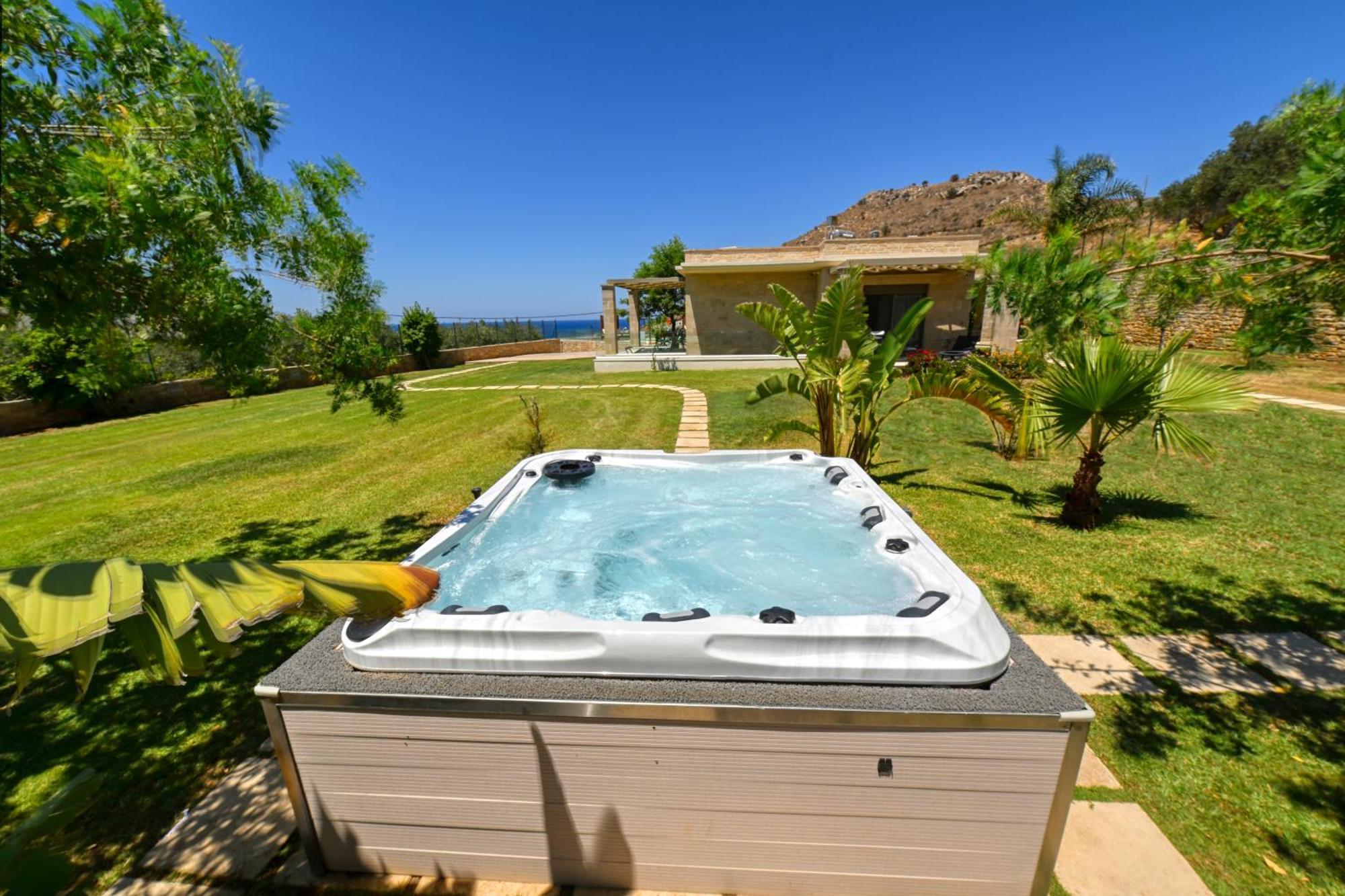 Larimar Luxury Sea View Villa キサモス エクステリア 写真