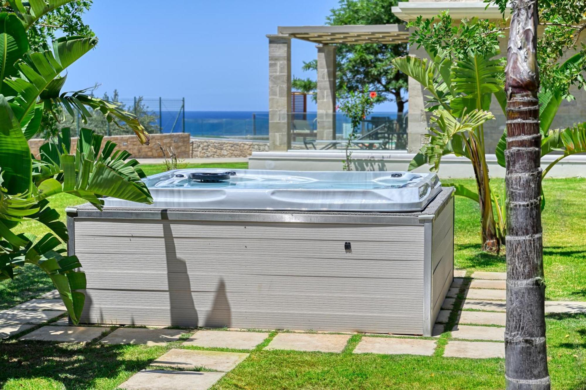 Larimar Luxury Sea View Villa キサモス エクステリア 写真