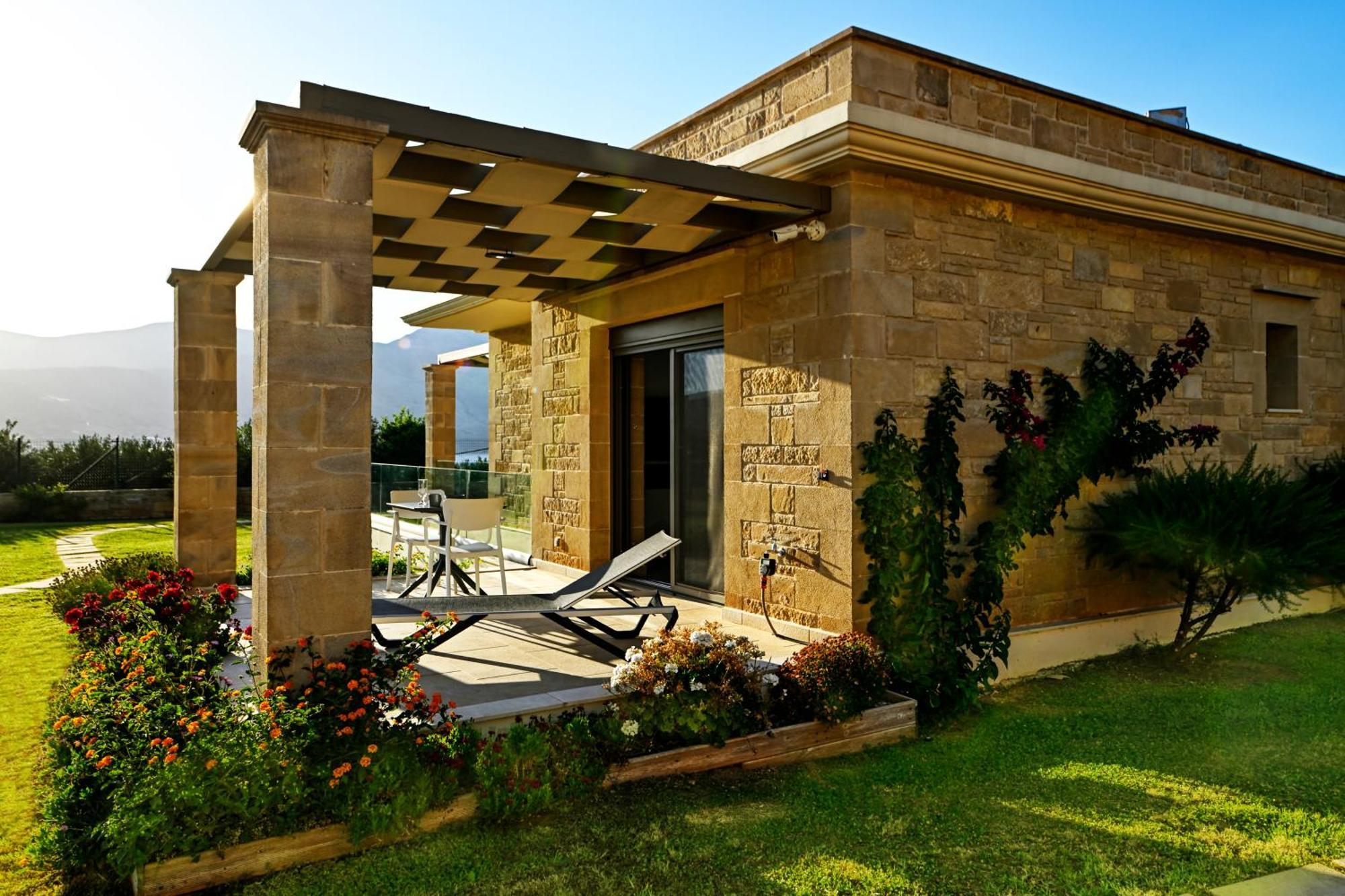 Larimar Luxury Sea View Villa キサモス エクステリア 写真