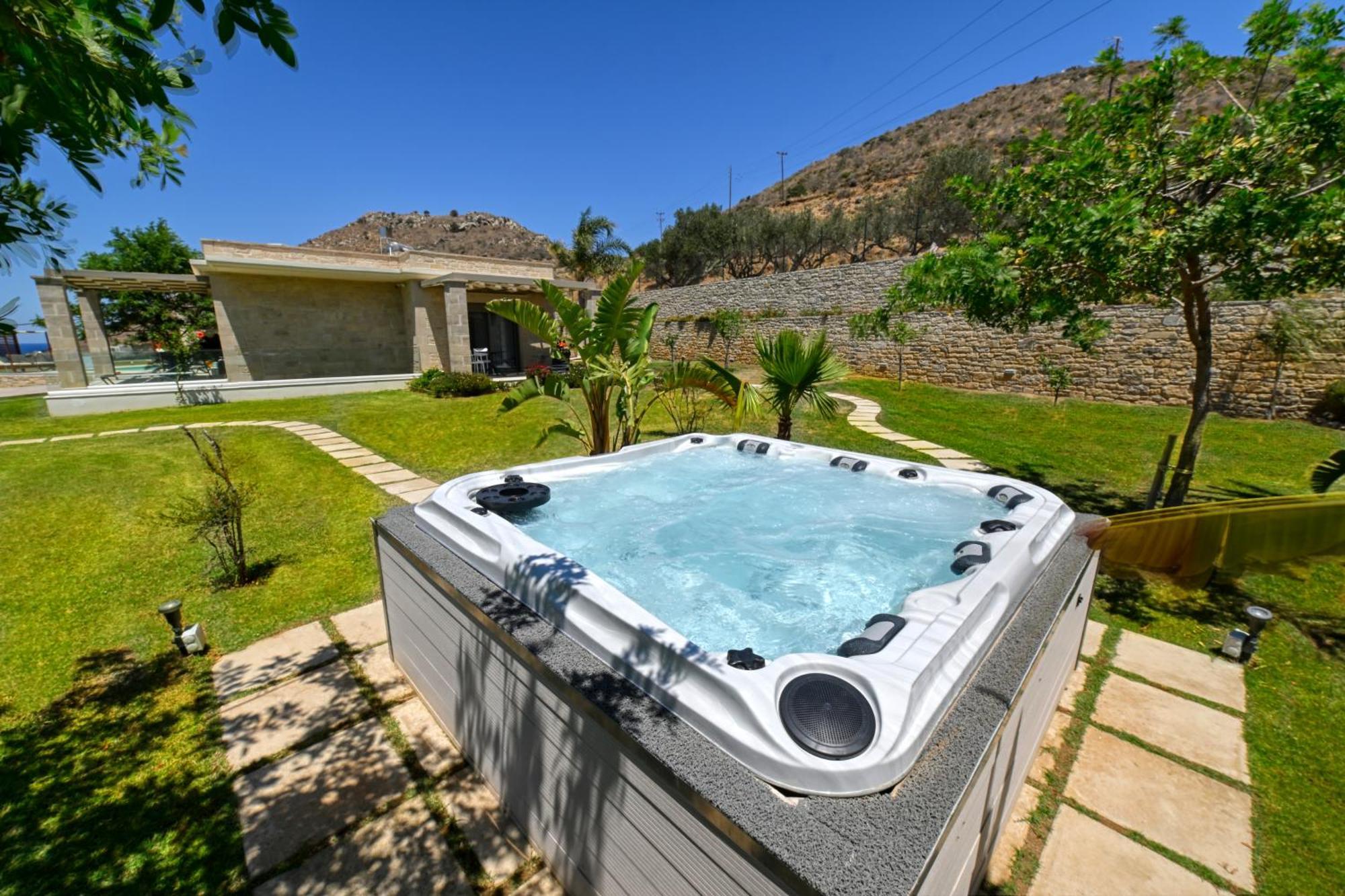 Larimar Luxury Sea View Villa キサモス エクステリア 写真